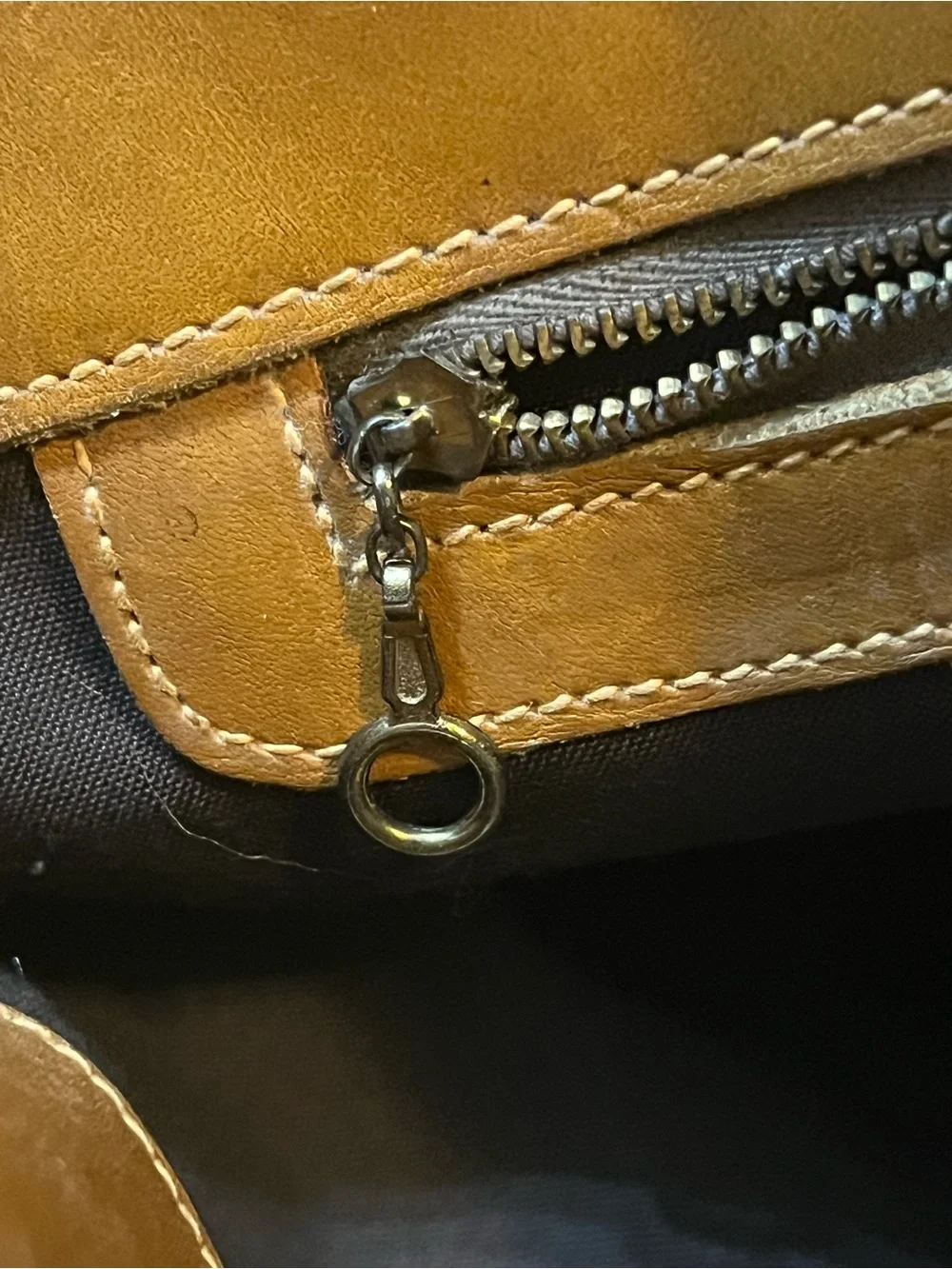Vintage Louis Vuitton French Company Monogram Bucket Bag GM Shoulder Tote